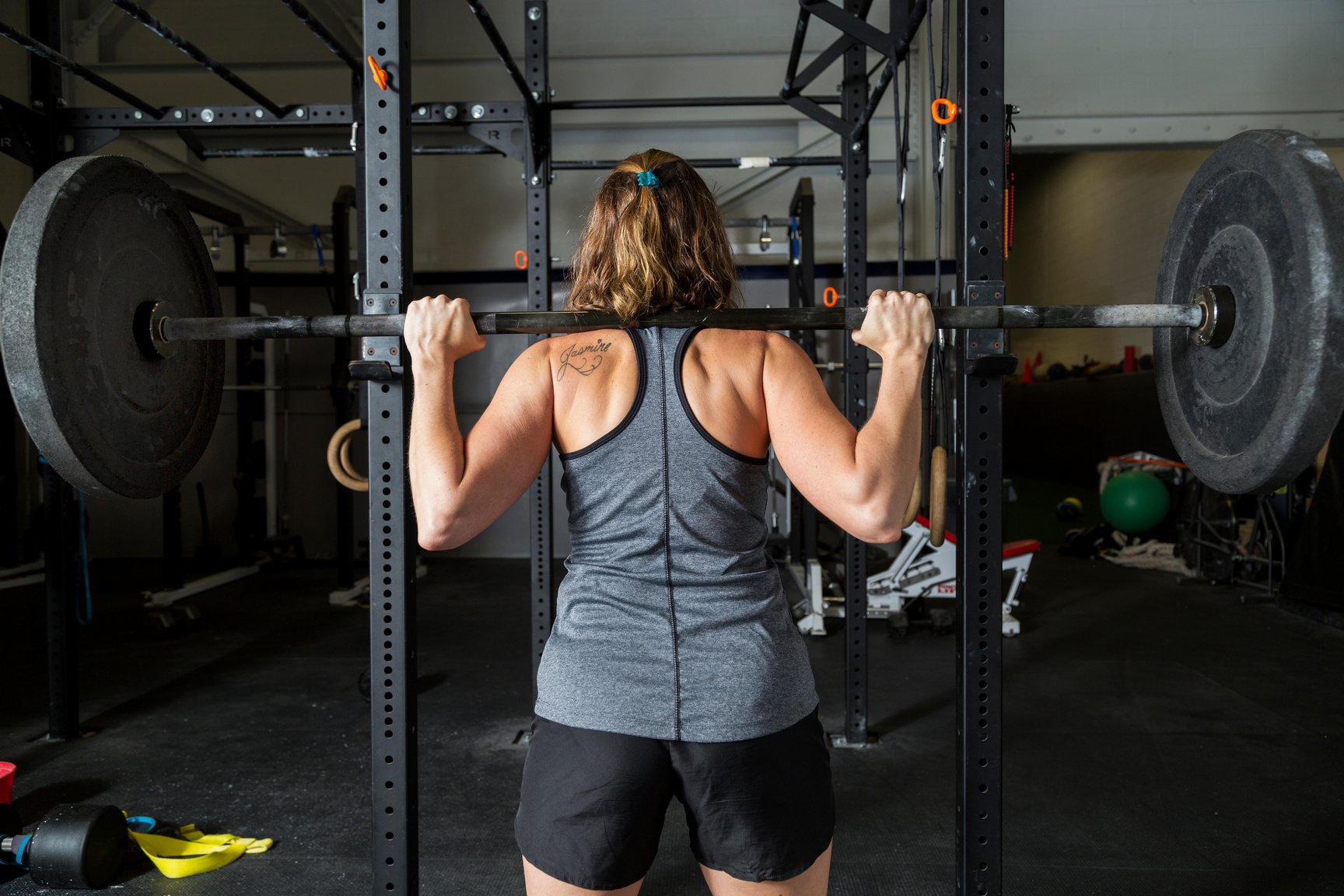 Woman Weight Lifting